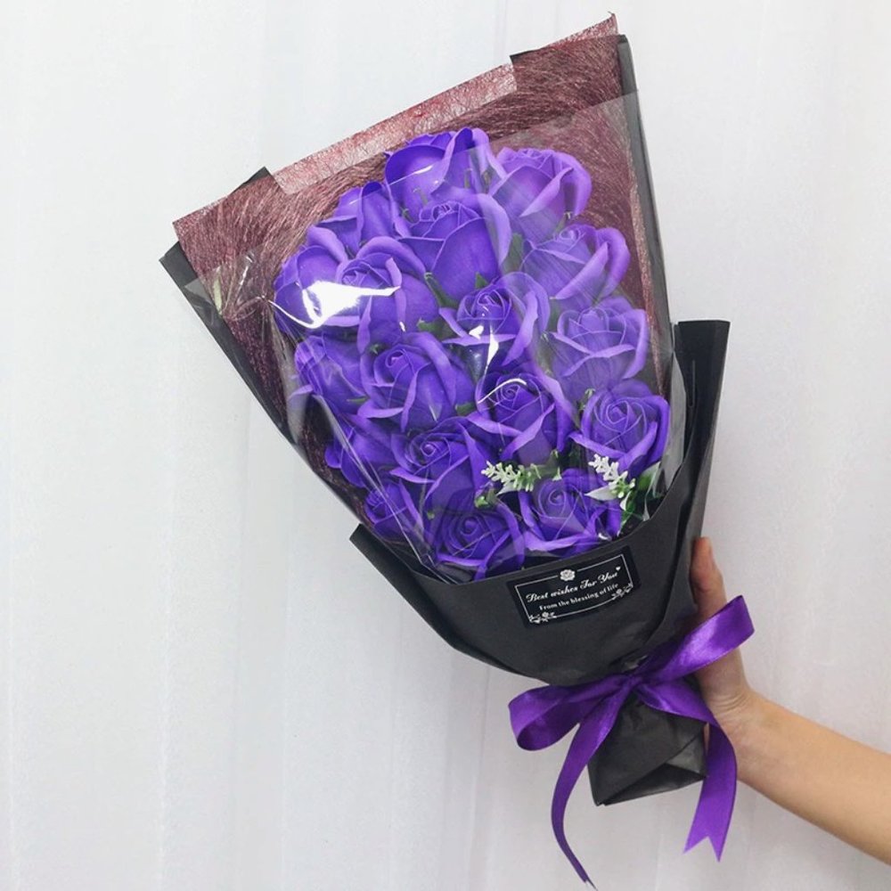 Valentine's Day Luxury Handmade Soap Bouquet Flowers